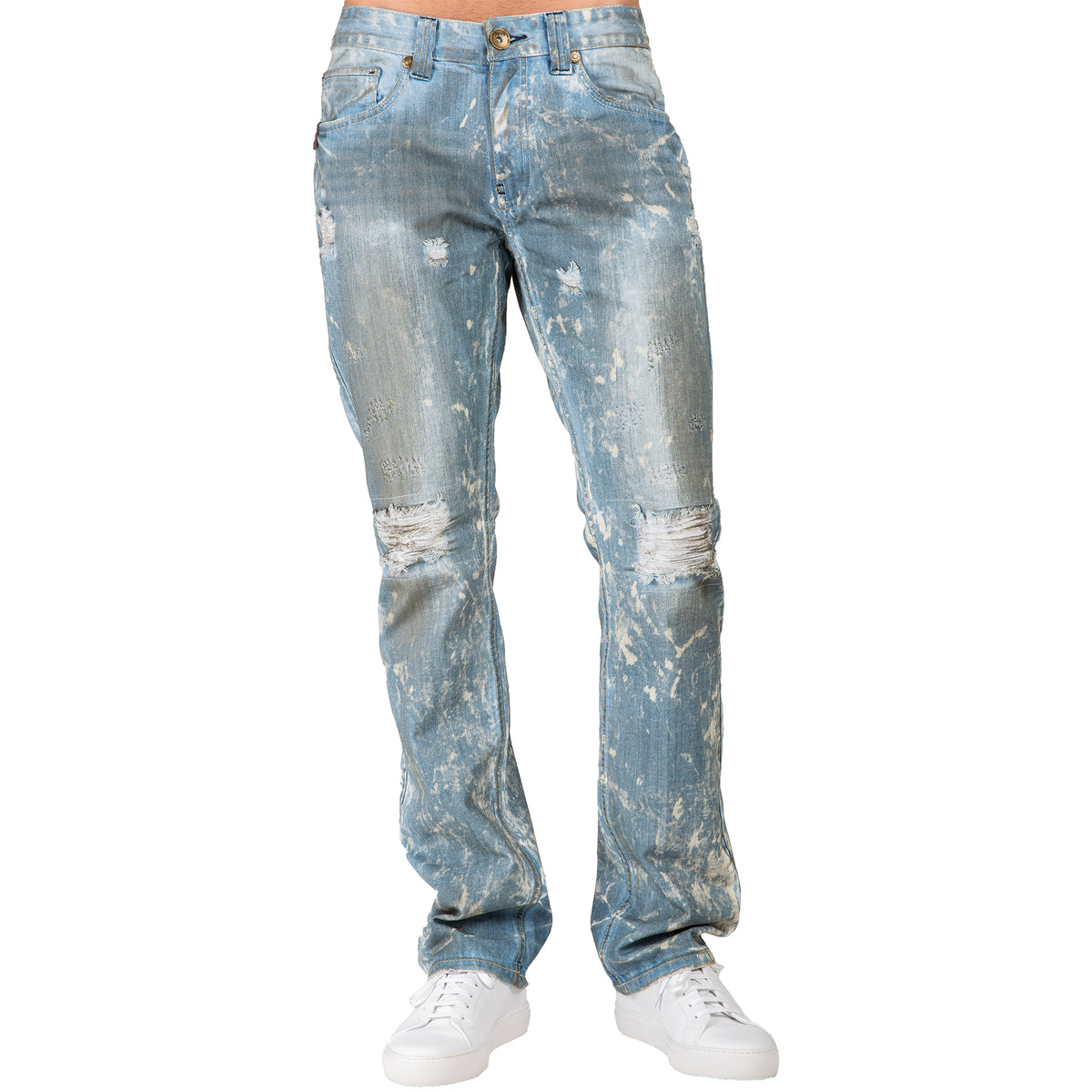 Bleach store spot jeans