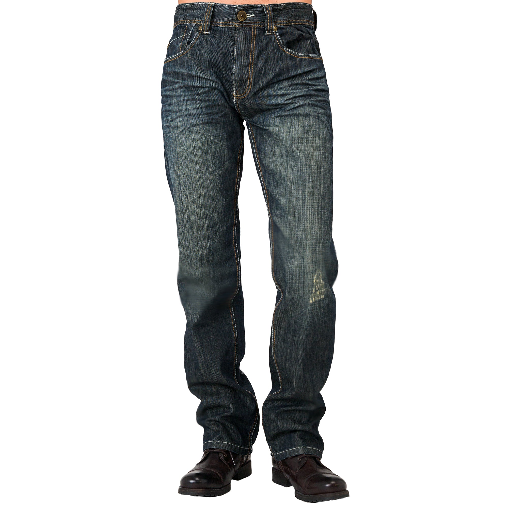 Loose Jeans - Dark denim blue - Men | H&M IN